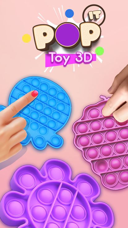 Fidget Toys Pop It Games 3D游戏截图