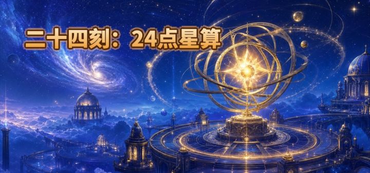 二十四刻：24点星算 封面