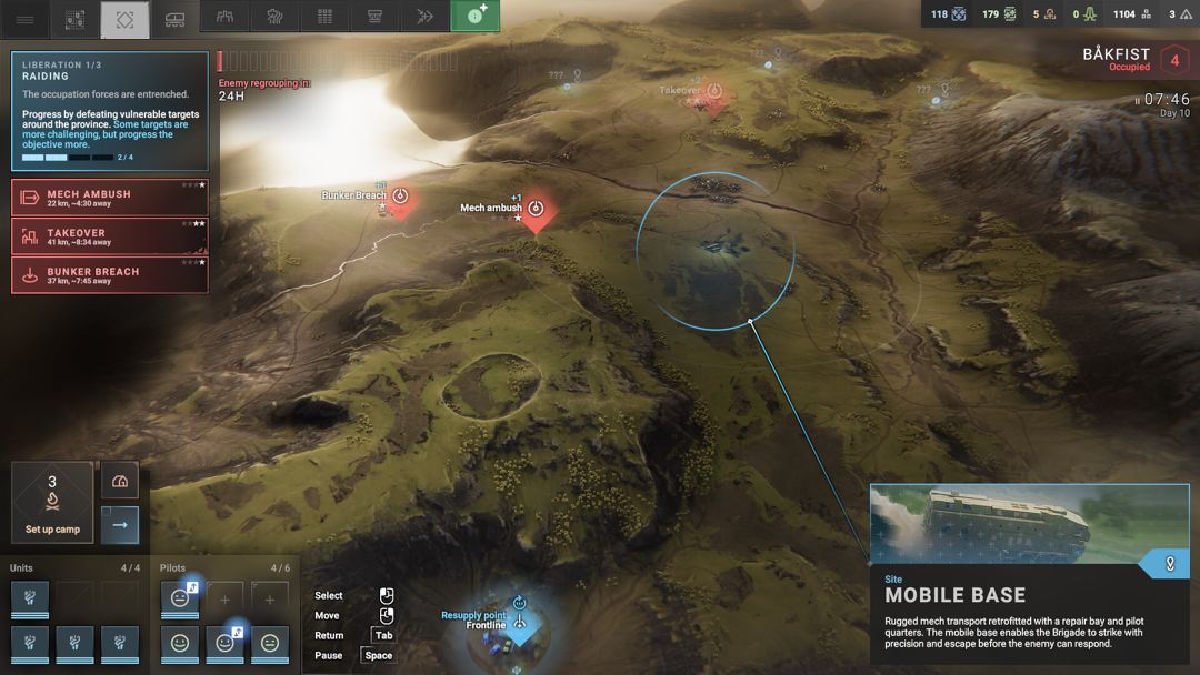 Phantom Brigade游戏截图