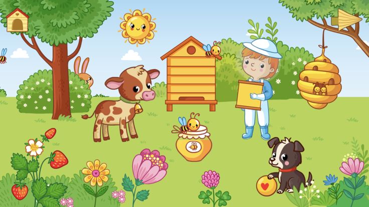Funny Farm! Toddler flashcards游戏截图