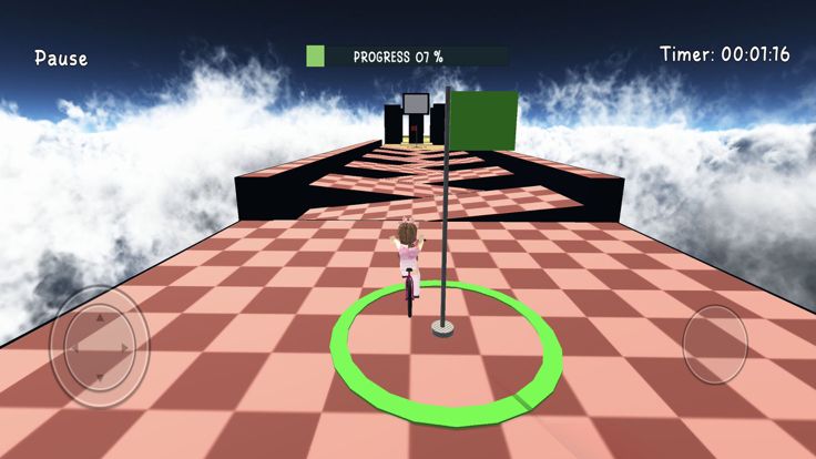 Obby Roblox But On A Bike游戏截图