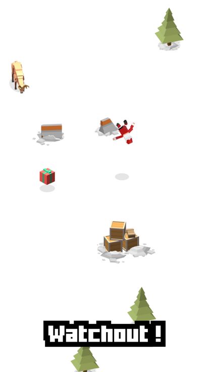 Santa goes Skiing游戏截图