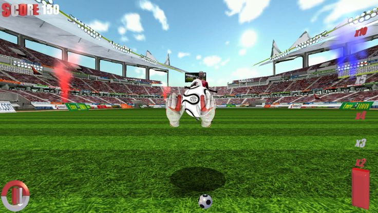 点球大战3D: 最佳守门员游戏截图