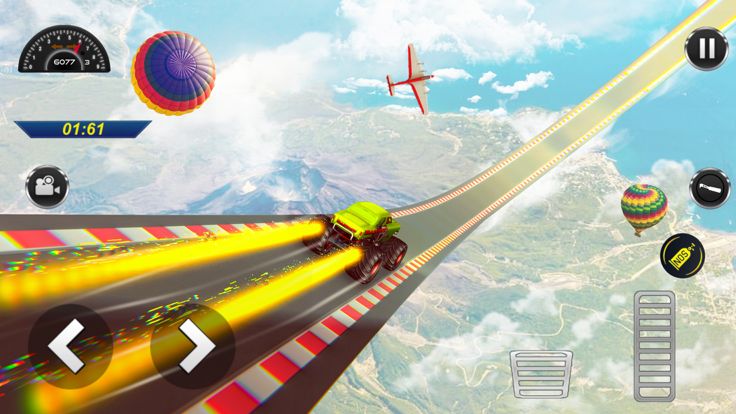 大脚车模拟器: 赛场游戏截图