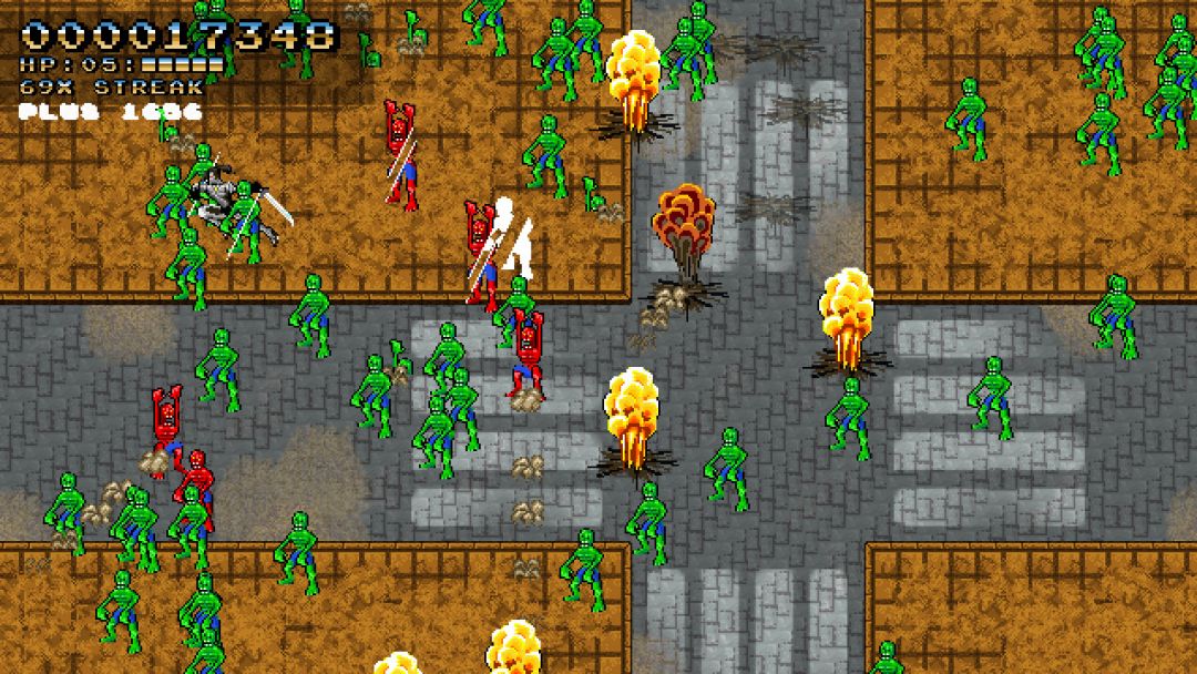 Space Robot Samurai Zombie Slayer游戏截图