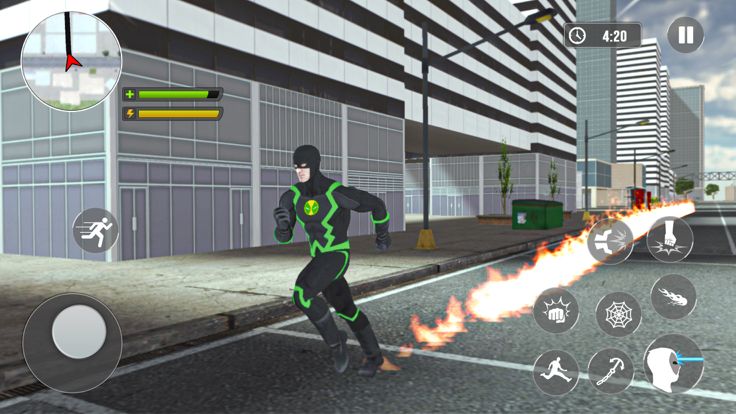 Superhero Rope War Rescue Game游戏截图