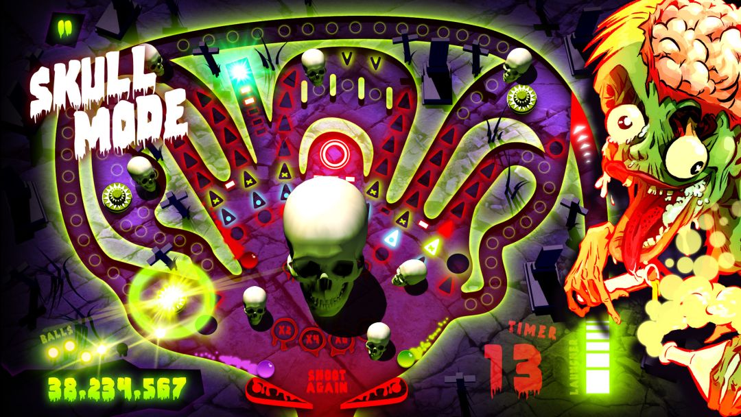 Zombie Pinball游戏截图