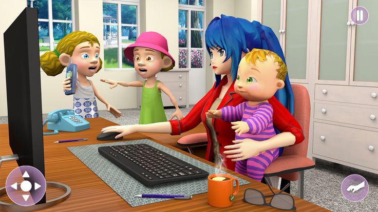 Anime Mother Life Games游戏截图