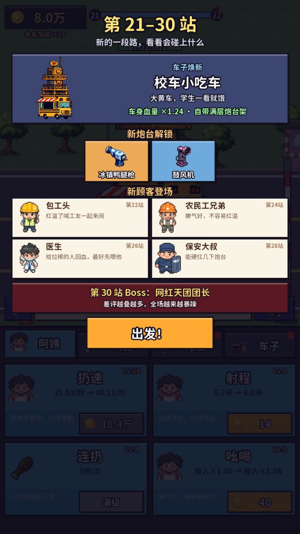 黑心鸭腿摊游戏截图