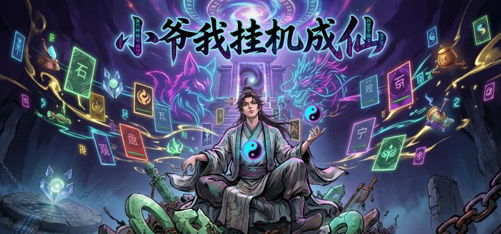 小爷我挂机成仙 封面