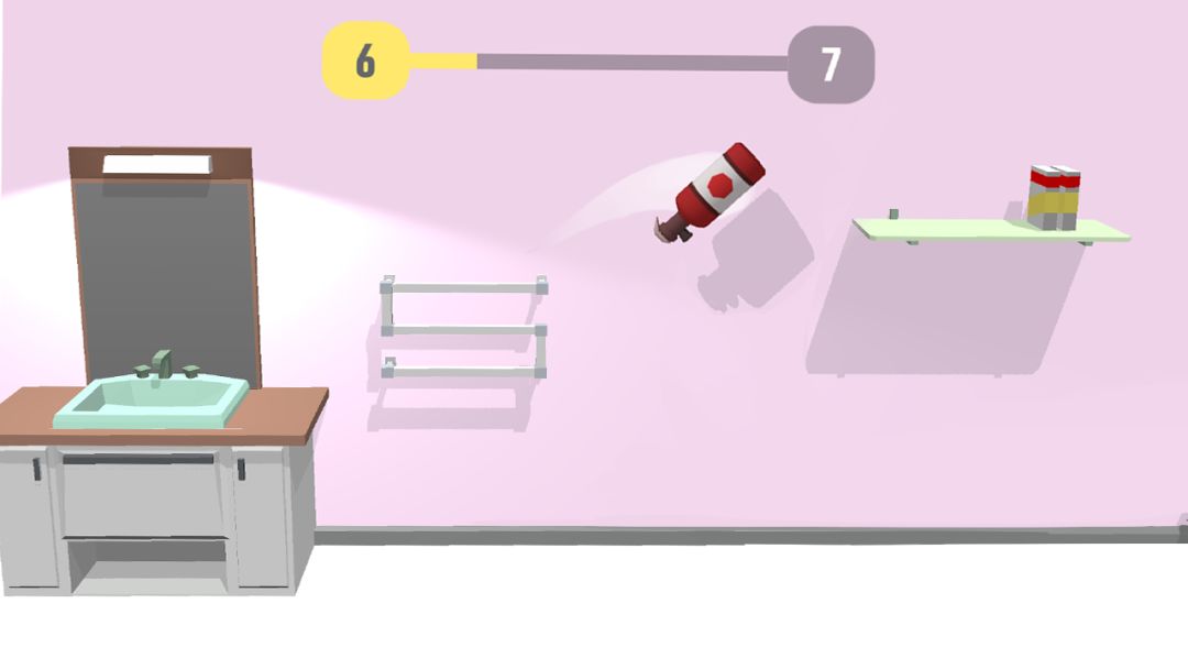 跳跳瓶3D游戏截图