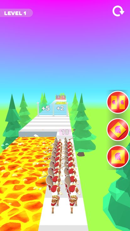 Spartan Runner 3D游戏截图