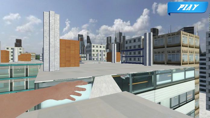 Roof Runner Jump - VR Google Cardboard游戏截图