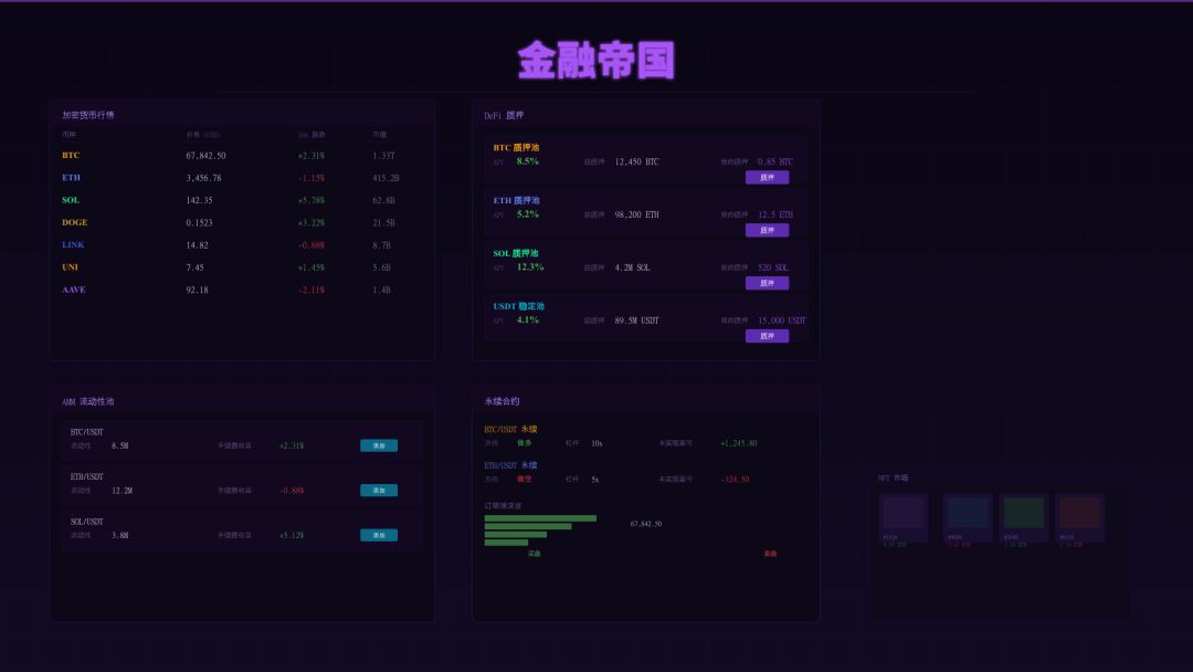 金融帝国游戏截图