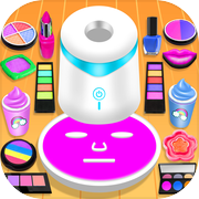 DIY Face Mask: Girls Makeup 3Dicon