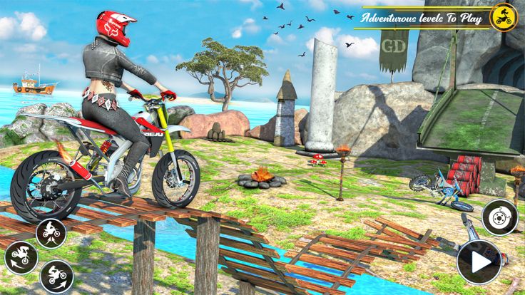 Bike Stunt Racing: Stunt Games游戏截图