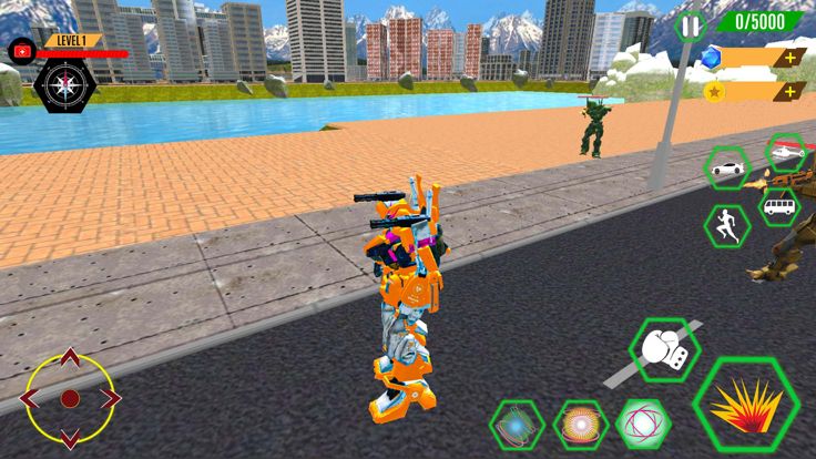 Multi-Transform Robot Shooting游戏截图