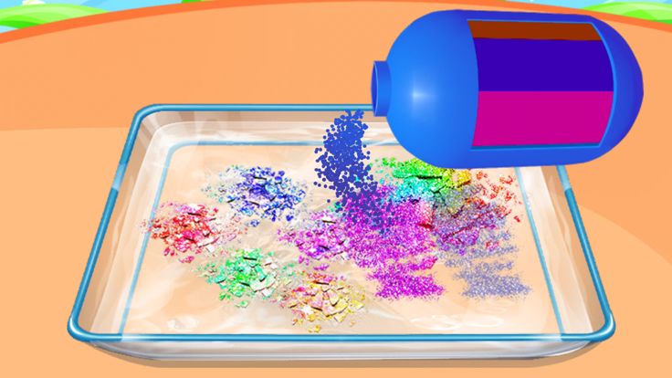 Fidget Toys Makeup Slime游戏截图