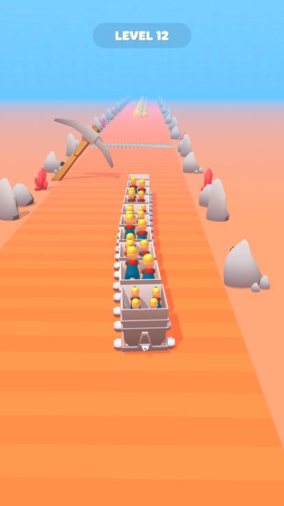 Minecart Stack游戏截图