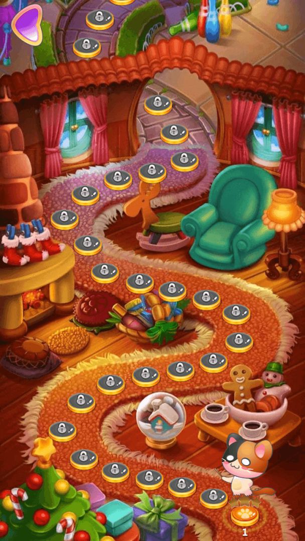 猫咪泡泡龙游戏截图