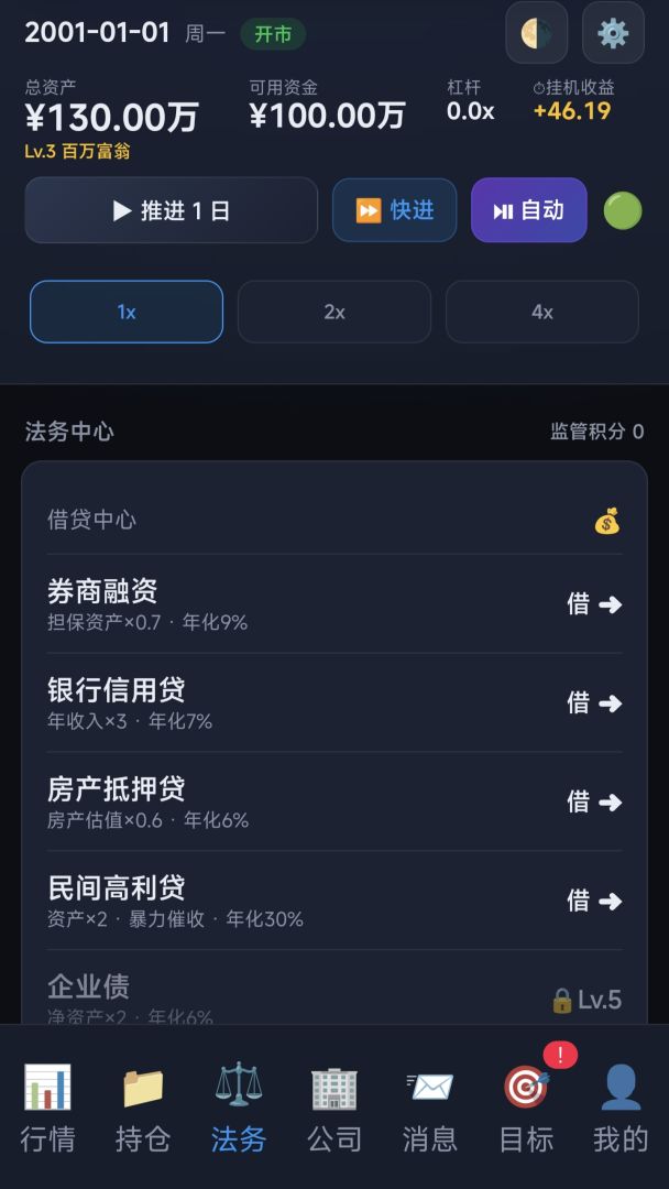 重生2001:有请下一位天才交易员游戏截图