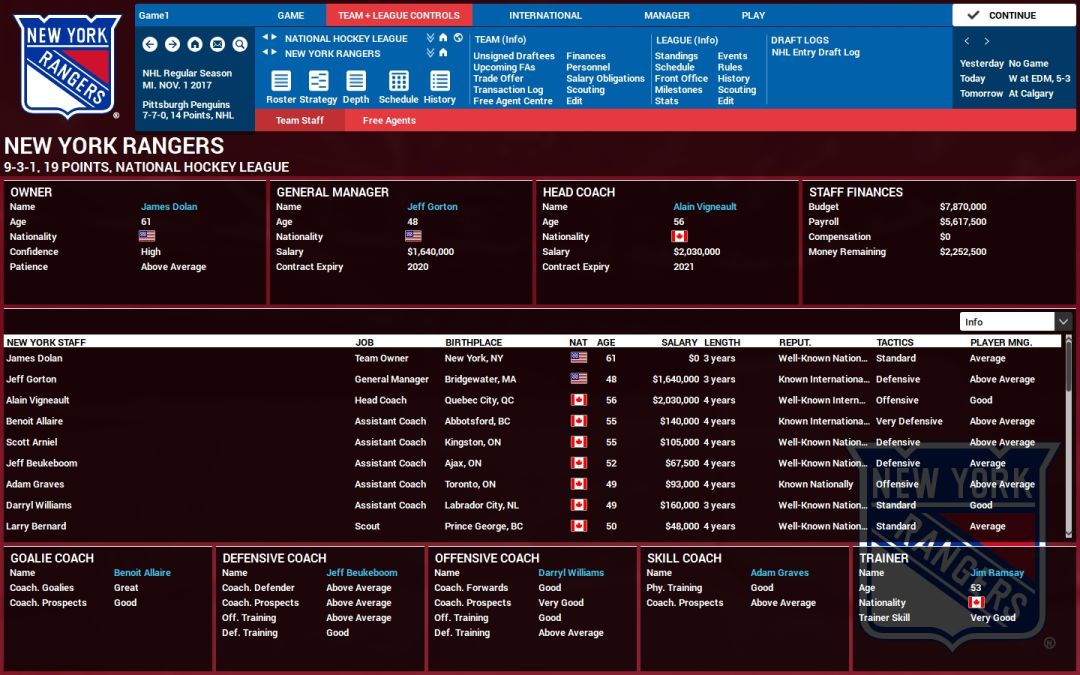 Franchise Hockey Manager 4游戏截图