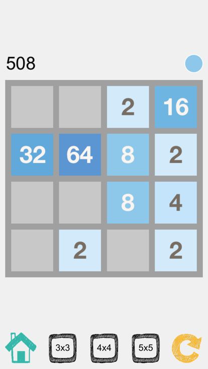 2048 (3x3, 4x4, 5x5) AI游戏截图