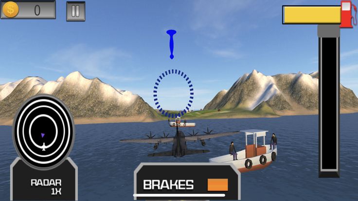 去飞机飞行员飞行模拟器 3d：城市飞机飞行游戏游戏截图