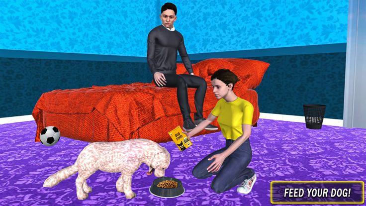 Virtual Dog Pet Simulator 3D游戏截图
