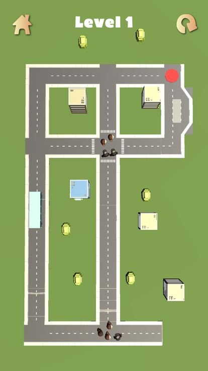 Bus Road Puzzle游戏截图