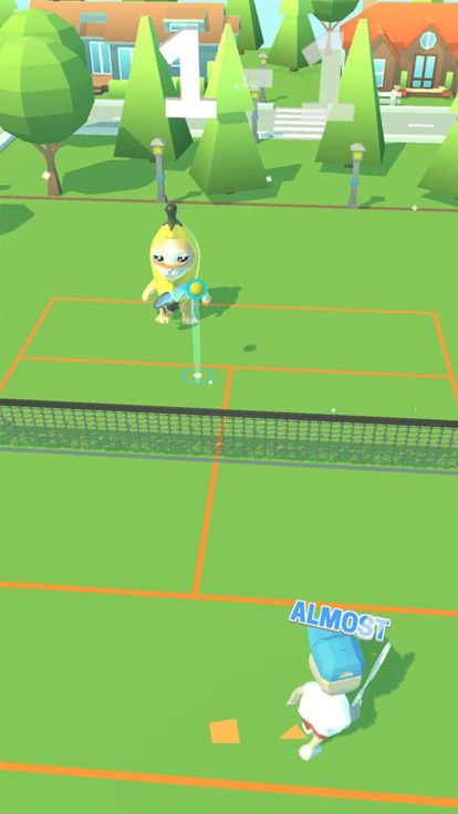 City Cat Tennis Adventure游戏截图