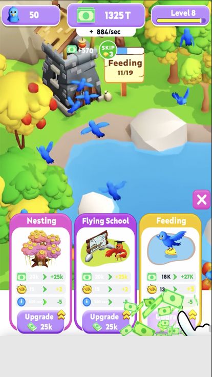 Idle Birds游戏截图