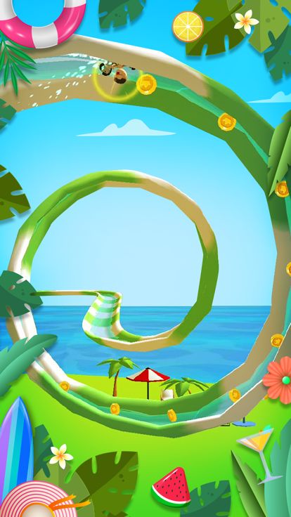 Waterpark: Slide Race游戏截图