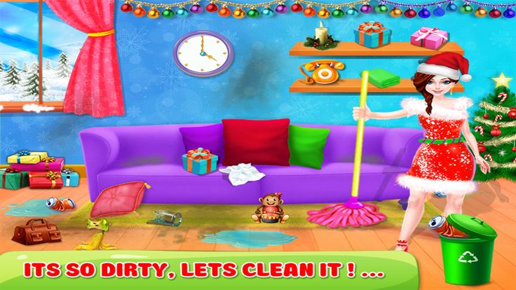 Christmas cake maker and party游戏截图