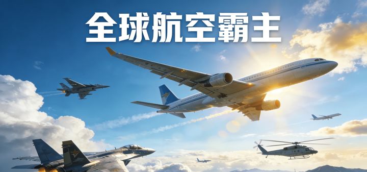 全球航空霸主 封面