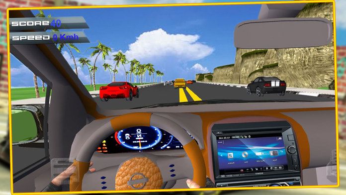 高速公路车驾驶游戏截图