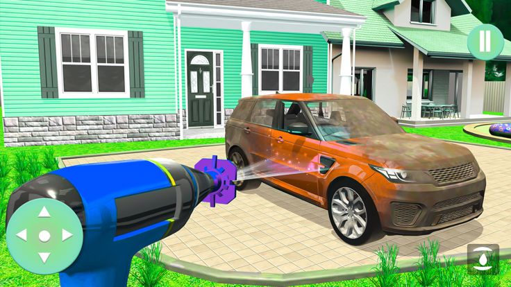 电动洗车模拟器游戏游戏截图