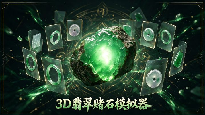 3D翡翠赌石模拟器 封面
