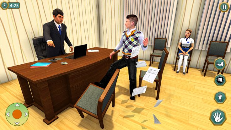 高中男生欺负打架！游戏截图