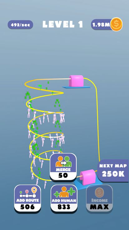 Zipline Human游戏截图