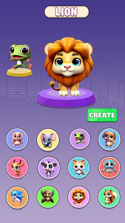 艾混合动物混合宠物合并游戏截图