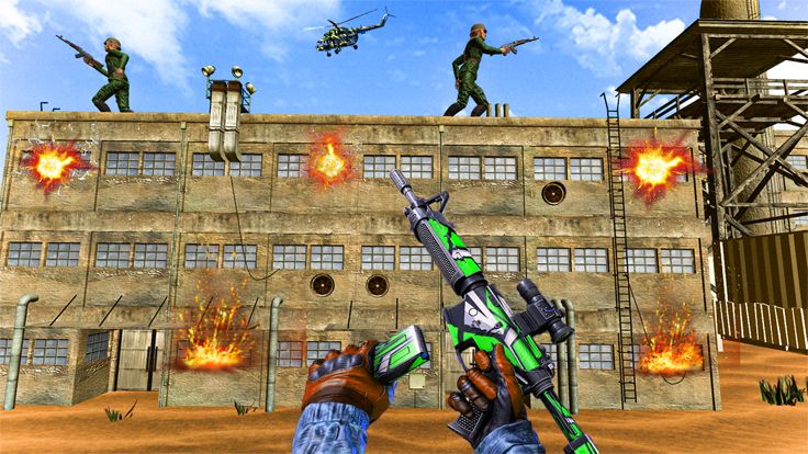 精英突击队射击游戏截图