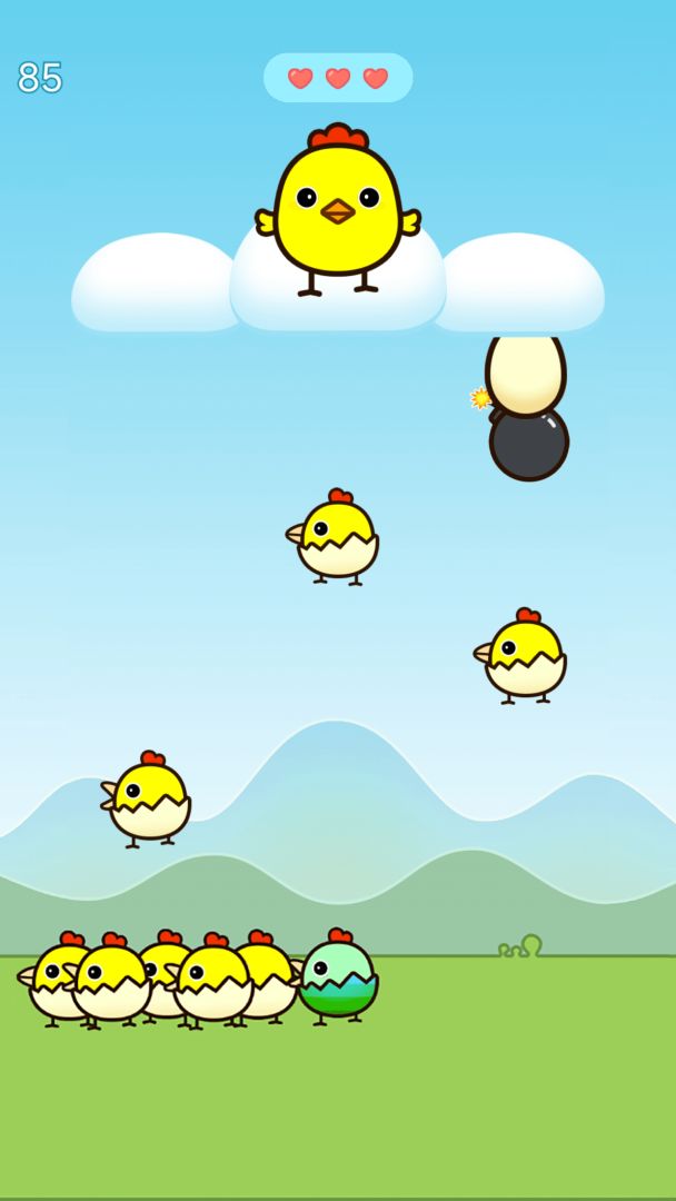 快乐小鸡救蛋游戏截图