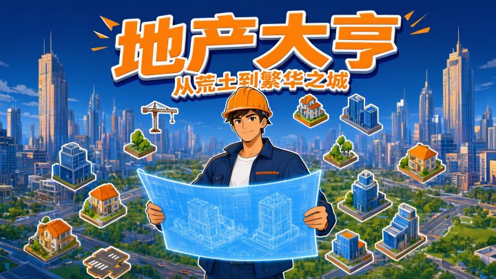 地产大亨:从荒土到繁华之城 封面