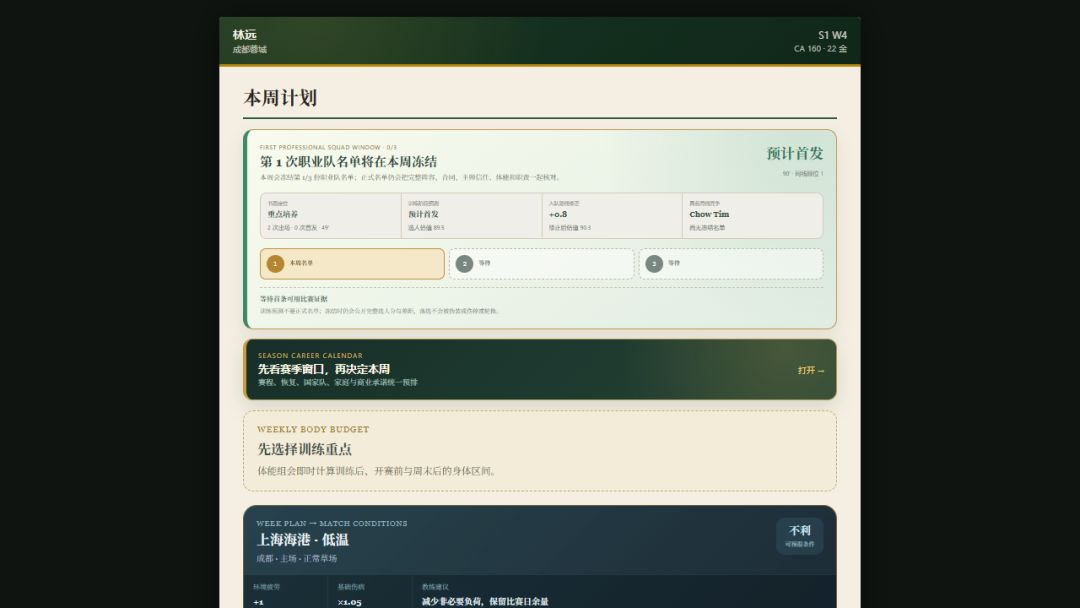 绿茵之路游戏截图