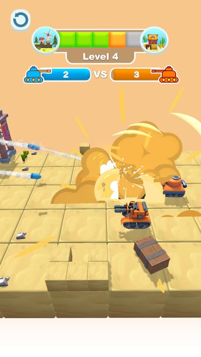 Merge Tank Master: Star Clash游戏截图