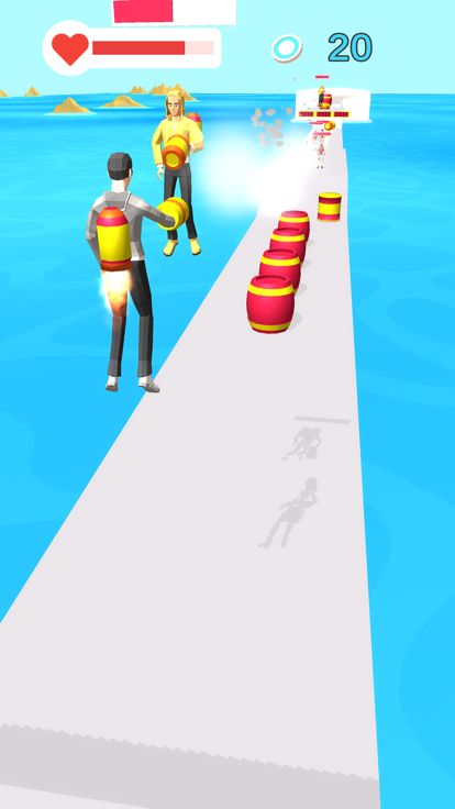 Rocket Man Run 2游戏截图