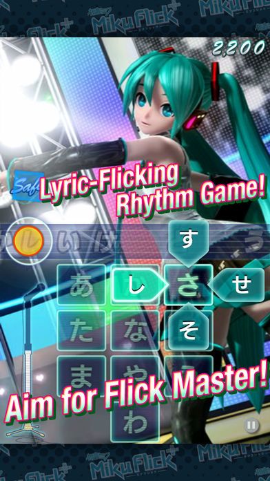 Miku Flick游戏截图
