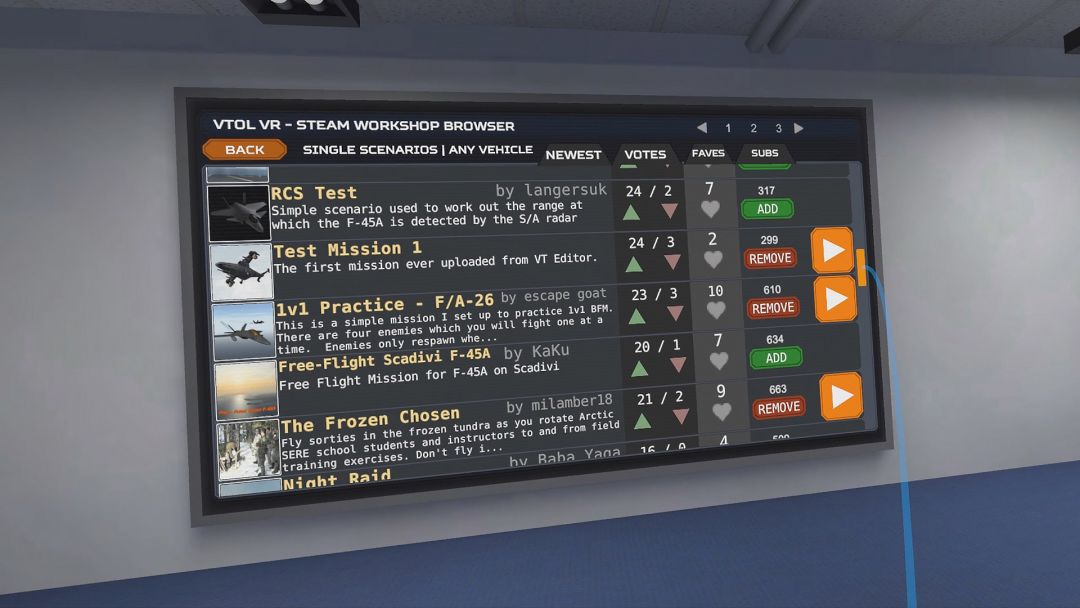 VTOL VR游戏截图