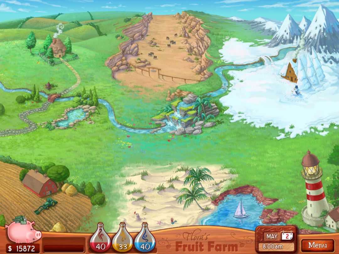 Flora's Fruit Farm游戏截图